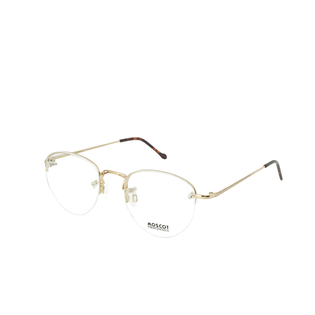 mazel round gold 46_2 Moscot MAZEL round
