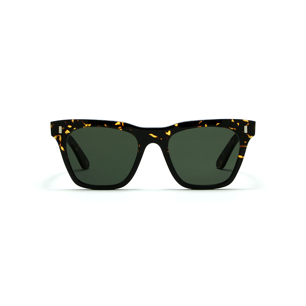 2909-CECILE-HAVANA SCURO-09-DARK GREEN G15-1 L.G.R CECILE BLACK HAVANA