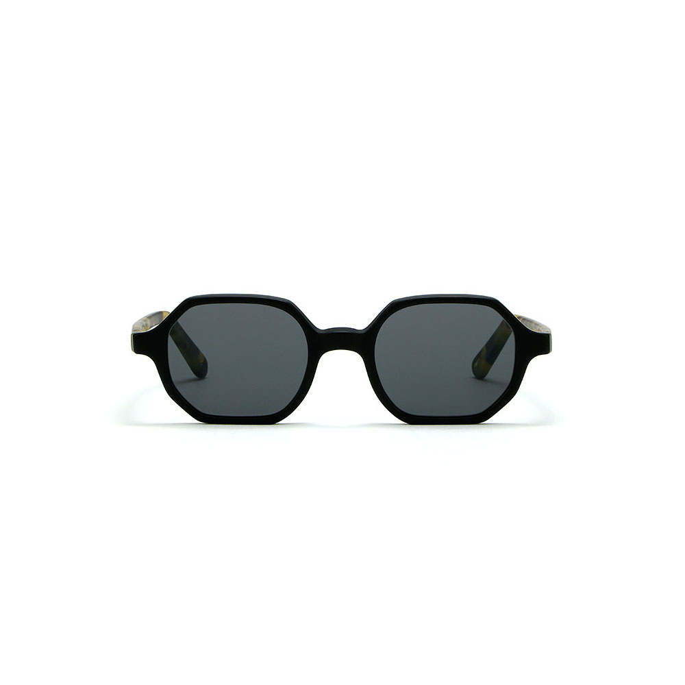 5441-ZANZIBAR 46'-BLACK MATT HAVANA TARTARUGATO MATT-23C-FLAT GREY-1 L.G.R ZANZIBAR Black Matte-Havana