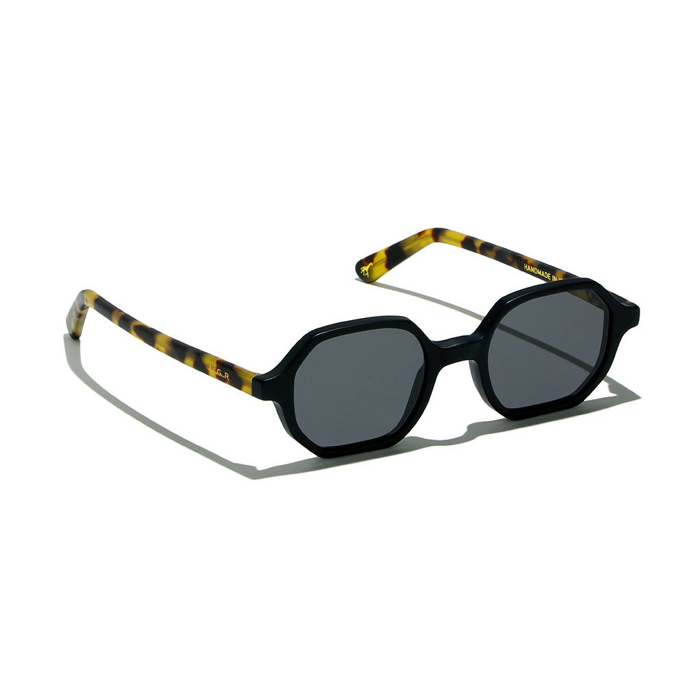 5441-ZANZIBAR 46'-BLACK MATT HAVANA TARTARUGATO MATT-23C-FLAT GREY-2 L.G.R ZANZIBAR Black Matte-Havana