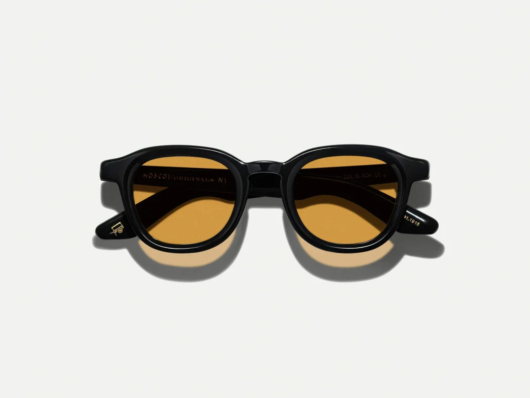 dahven-black-color-amber-pos-2_3000x Moscot DAHVEN Black Custom Made Tints™ Amber
