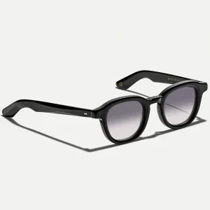 Moscot DAHVEN Black Custom Made Tints™ American Grey Fade