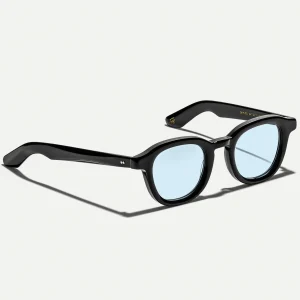 Moscot DAHVEN Black Custom Made Tints™ Bel Air Blue