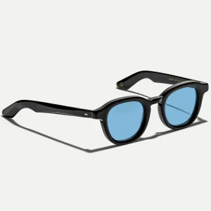 Moscot DAHVEN Black Custom Made Tints™ Celebrity Blue
