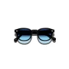Lemtosh B2 Sun Black-CMT B2 Denim Blue lenses 1 Moscot LEMTOSH BLACK Custom Made Tints Denim Blue