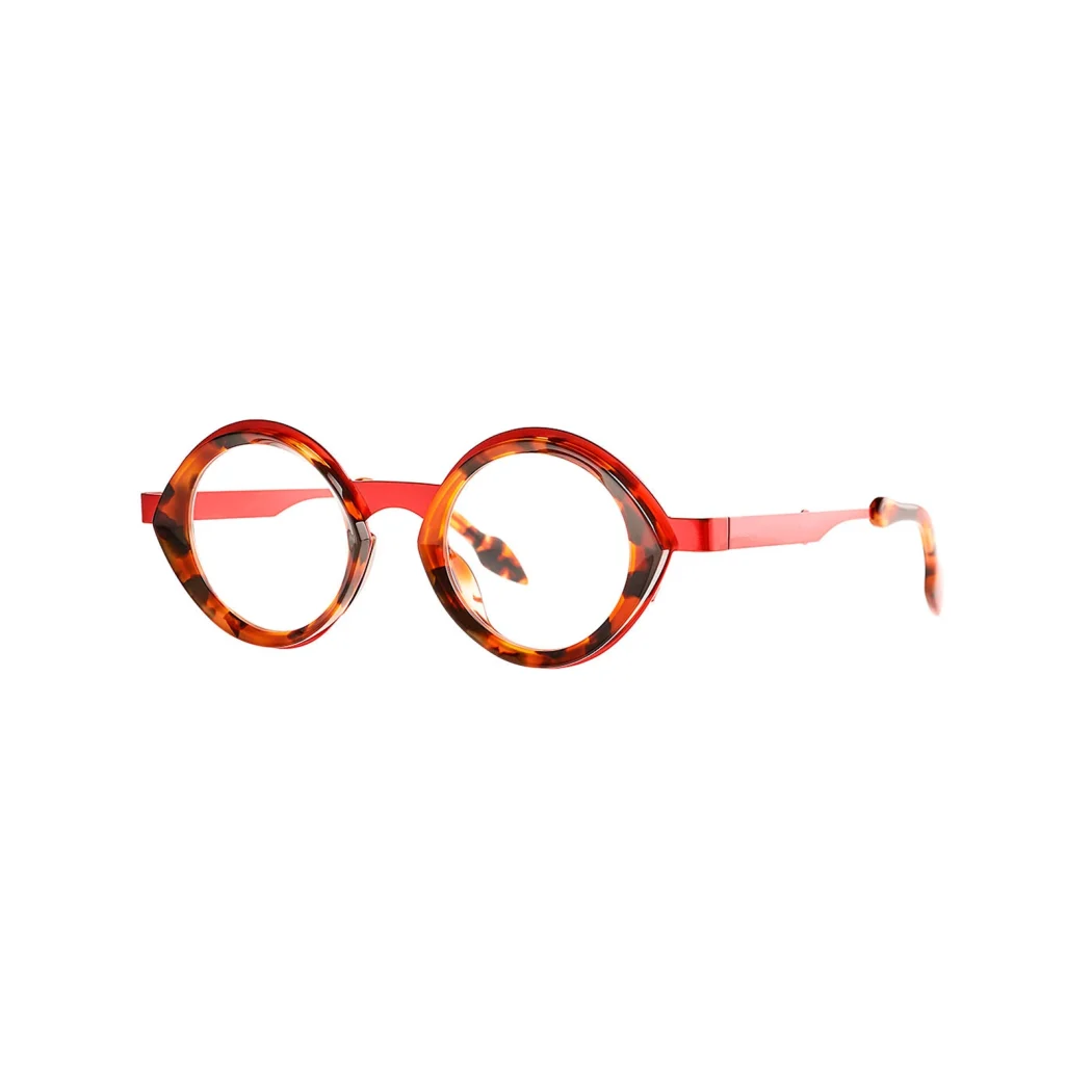 pipe-005-hot-red-shine-brown-dalmatian Theo PIPE Rosso