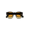 Lemtosh B2 Sun Black-CMT B2 Amber lenses 1_converted Moscot LEMTOSH BLACK Custom Made Tints Amber