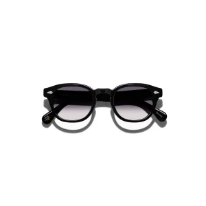 Lemtosh B2 Sun Black-CMT B2 American Grey Fade lenses 1_converted Moscot LEMTOSH BLACK Custom Made Tints AMERICAN GREY FADE