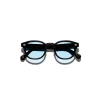 Lemtosh B2 Sun Black-CMT B2 Bel Air Blue lenses 1_converted Moscot LEMTOSH BLACK Custom Made Tints BEL AIR BLUE