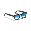 Lemtosh B2 Sun Black-CMT B2 Broadway Blue Fade 2 Moscot LEMTOSH BLACK Custom Made Tints BROADWAY BLUE FADE