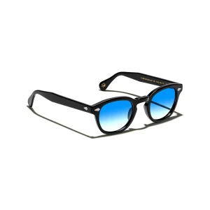 Moscot LEMTOSH BLACK Custom Made Tints BROADWAY BLUE FADE