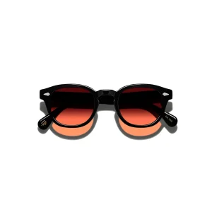 Lemtosh B2 Sun Black-CMT B2 Cabernet 1 Moscot LEMTOSH BLACK Custom Made Tints CABERNET