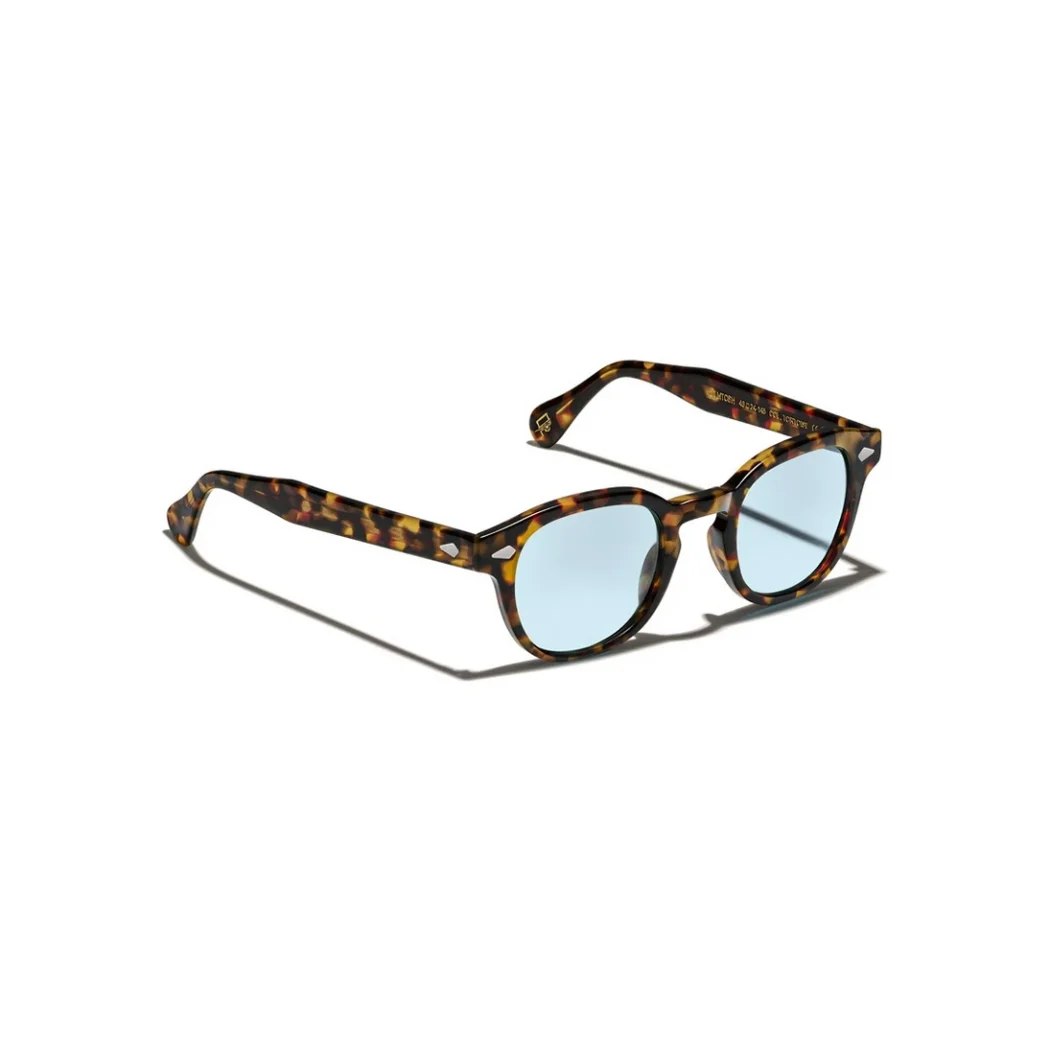 Lemtosh B2 Sun Tortoise-CMT B2 Bel Air Blue lenses 2_converted Moscot LEMTOSH TORTOISE Custom Made Tints BEL AIR BLUE