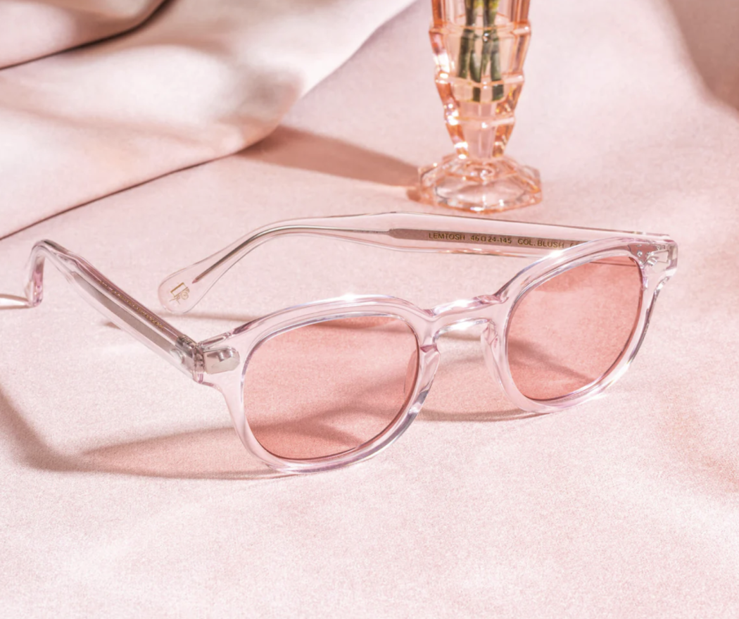 Moscot LEMTOSH BLUSH Custom Made Tints NY ROSE Moscot LEMTOSH BLUSH Custom Made Tints NY ROSE